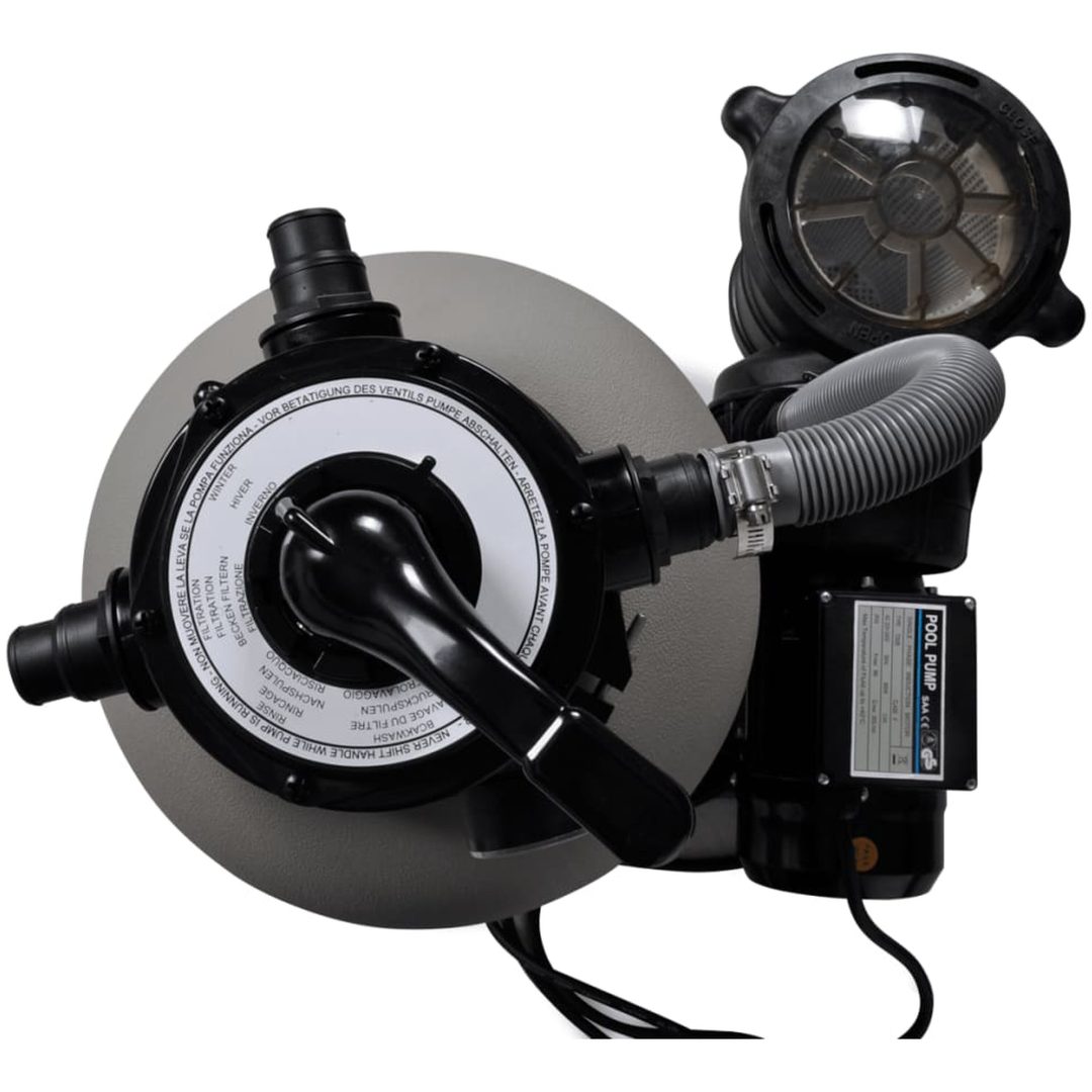 Sandfilterpump 600 W 17000 L/tim. vidaXL – bild 3
