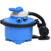 Sandfilterpump blå och svart 385x620x432 mm 200 W 25 L vidaXL – miniatyr 2