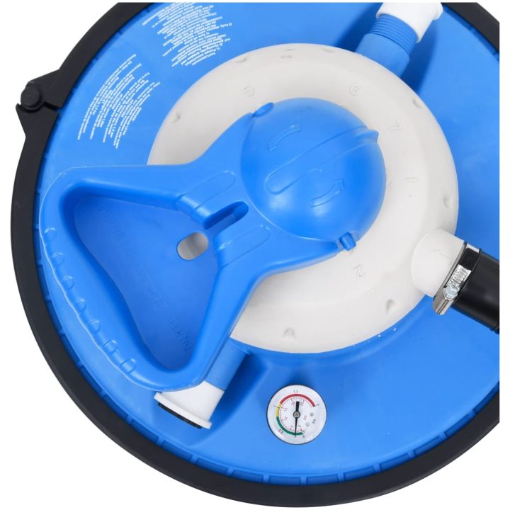 Sandfilterpump blå och svart 385x620x432 mm 200 W 25 L vidaXL – bild 4