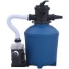 Sandfilterpump med timer 530 W 10980 L/tim vidaXL – miniatyr 2