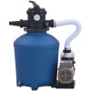 Sandfilterpump med timer 530 W 10980 L/tim vidaXL – miniatyr 3
