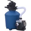 Sandfilterpump med timer 530 W 10980 L/tim vidaXL – miniatyr 1