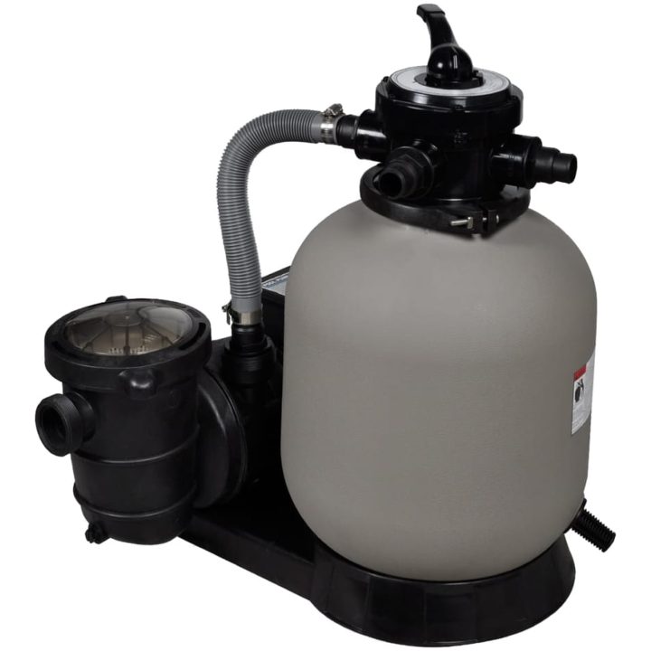 Sandfilterpumpar 2 st 600 W 17000 l/tim vidaXL – bild 2