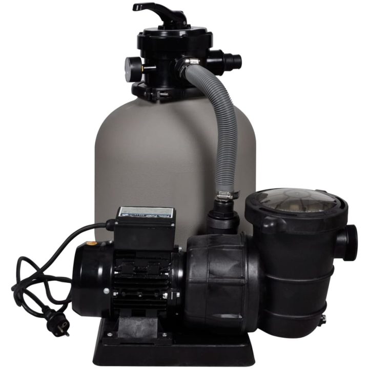 Sandfilterpumpar 2 st 600 W 17000 l/tim vidaXL – bild 3