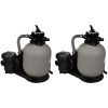 Sandfilterpumpar 2 st 600 W 17000 l/tim vidaXL – miniatyr 1