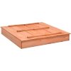 Sandlåda furu 95x90x15 cm vidaXL – miniatyr 1