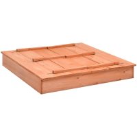 Sandlåda furu 95x90x15 cm vidaXL