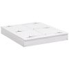 Sandlåda granträ vit 95x90x15 cm vidaXL – miniatyr 2