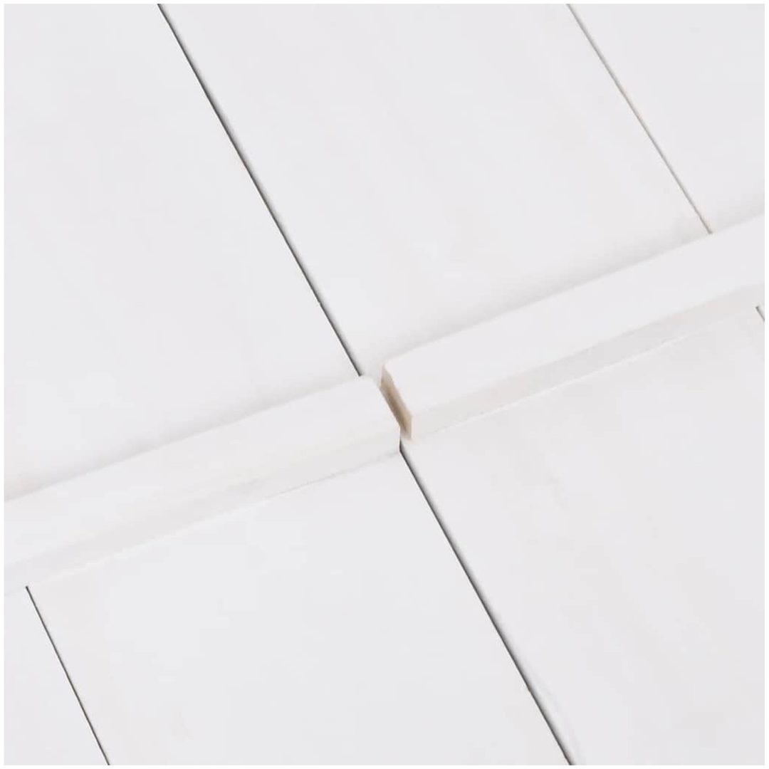 Sandlåda granträ vit 95x90x15 cm vidaXL – bild 7