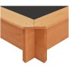 Sandlåda med justerbart tak granträ 115x115x115 cm vidaXL – miniatyr 9
