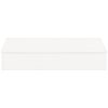 Sandlåda med Lock vit 111x111x19,5 cm massiv furu vidaXL – miniatyr 4