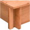 Sandlåda med tak granträ 112x112x112 cm vidaXL – miniatyr 6