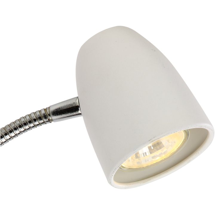 Sandnes Vägglampa, ANETA HOME Vit /Krom – bild 2