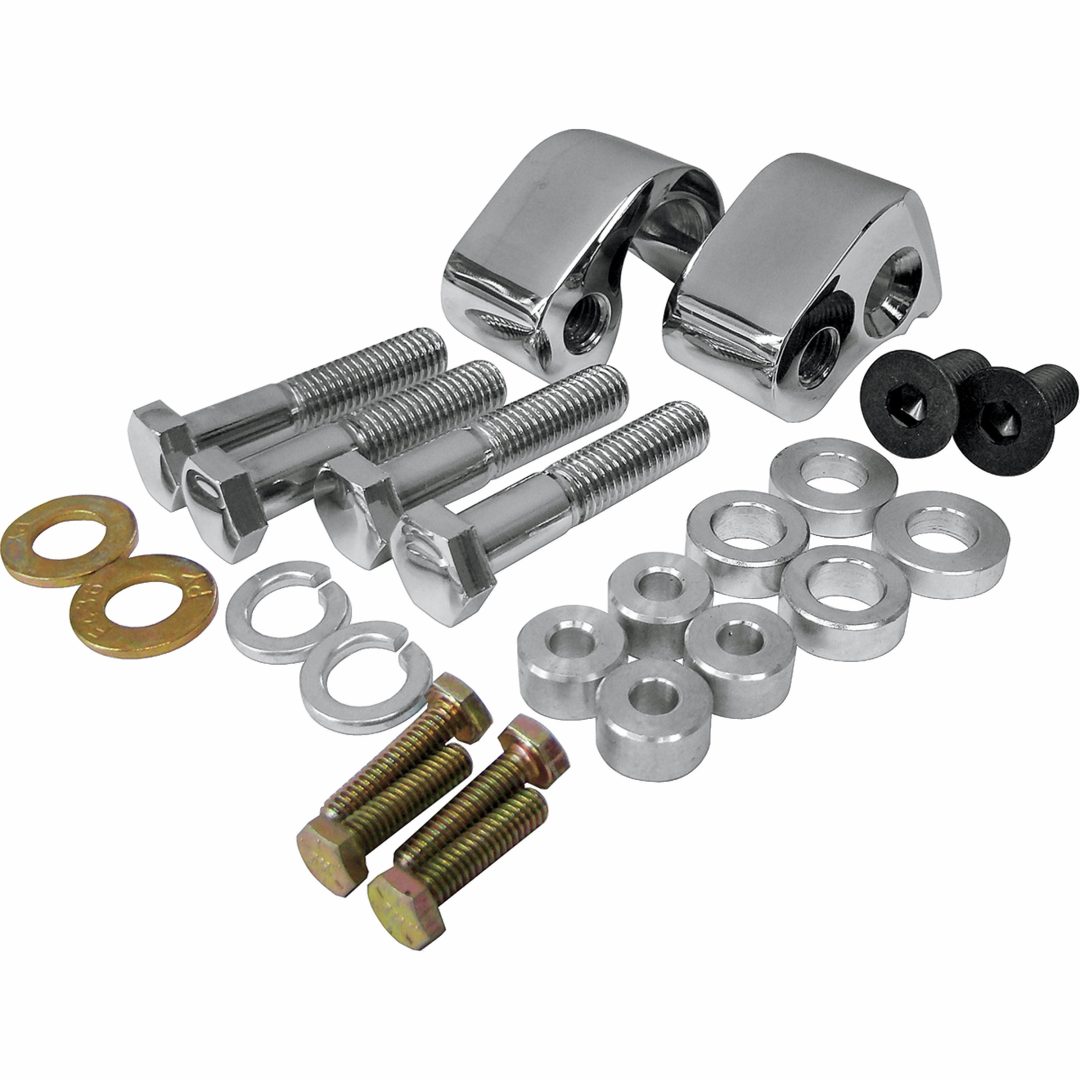 Sänkningskitt 1" LA CHOPPERS Not for 09-16 models with coil over adjustable shocks.