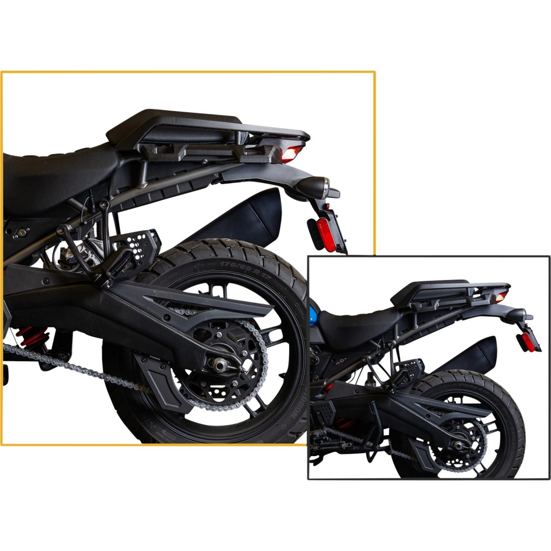 Sänkningssats Svart Pulverlackerad KODLIN MOTORCYCLE – bild 2