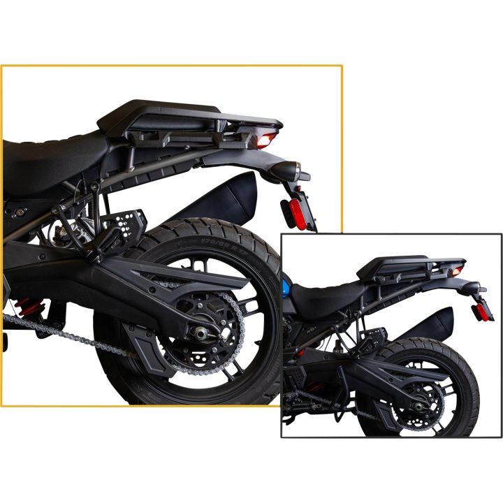 Sänkningssats Svart Pulverlackerad KODLIN MOTORCYCLE – bild 2