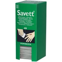 Sårtvättare Salvequick 20st Sårtvätt 3227 Insats Savett CEDERROTH