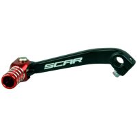 SCAR Gear Shift Lever Black/Red Endpiece