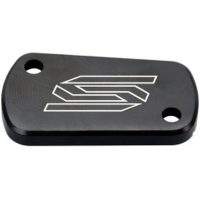 Scar Rear Brake Reservoir Cover - Kawasaki/Suzuki Black