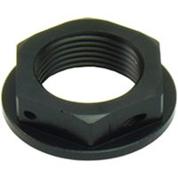 Scar Steering Stem Nut - SX/F/EXC/F 03-.. GG/HVA All - Black