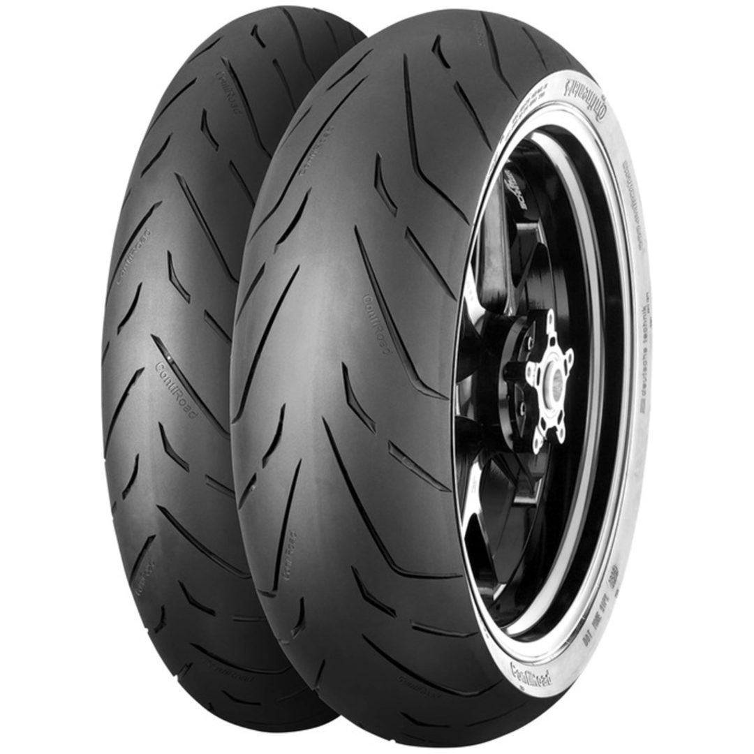 Scooterdäck Contiroad 100/80-17 M C 52s Tl Fram CONTINENTAL