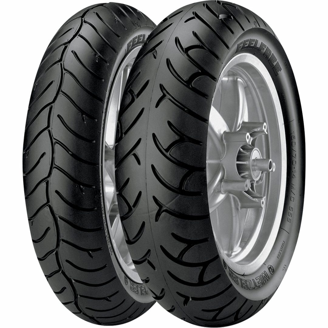 Scooterdäck Feelfree Svart METZELER 120/70R15