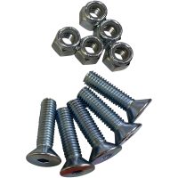 SCREWS RTR 3/8-16CS W/NUT