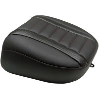 SEAT PASSENGER DELUXE TOUR DARK CHERRY THREAD