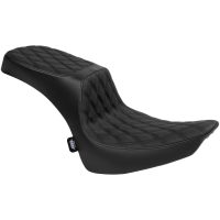 Seat Performance Predator III 2-up Black DD Vinyl Softail