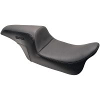 Seat Predator S/F B Logo Blk Smth Vnyl w/slpstp FLHR/X 97-07