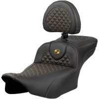 SEAT ROADSOFA DRAGON GOLD STITCH W/DR BR EXT RCH