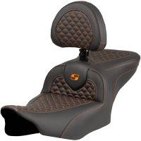 SEAT ROADSOFA DRAGON ORANGE STITCH W/ DRIVER BR
