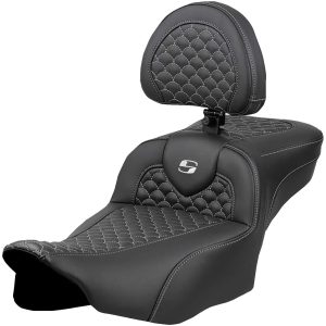 SEAT ROADSOFA DRAGON SILVER STITCH W/DR BR EXT RCH