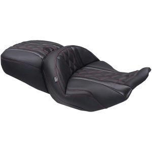 SEAT SUPER TOURING DLX ONE PIECE DARK CHERRY THREAD