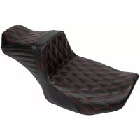 SEAT TAILWHIP DADDY LL RED DBL DMD 23,24 FLHXSE/FLTRXSE