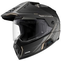 Sena Helmet Outlander Mattsvart, M