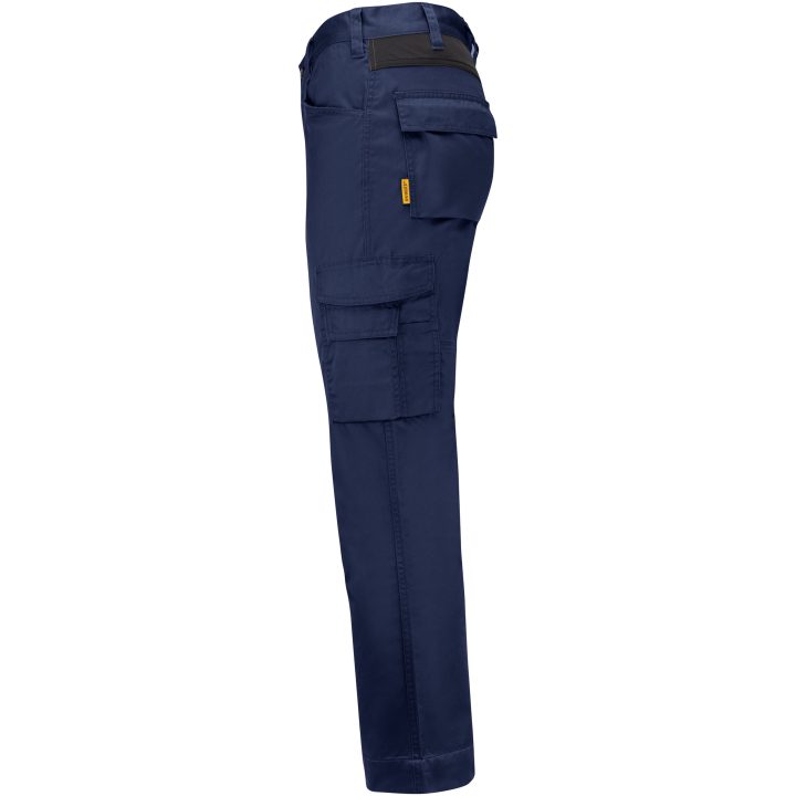 Servicebyxa 2317 Stretch Marinblå Svart Jobman – bild 2