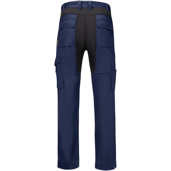 Servicebyxa 2317 Stretch Marinblå Svart Jobman – bild 3