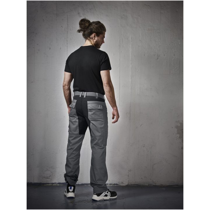 Servicebyxa 2317 Stretch Mörkgrå/svart Jobman – bild 6
