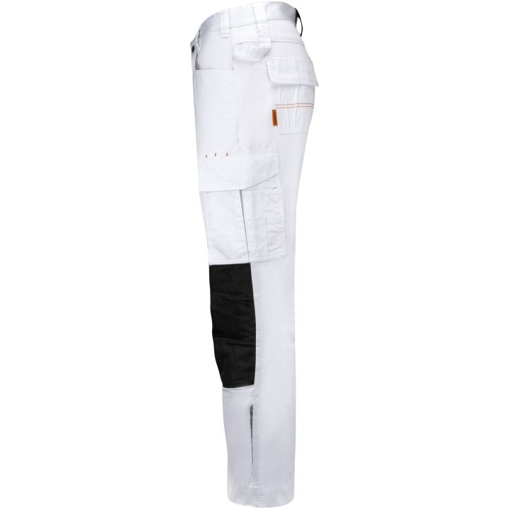 Servicebyxa 2321 Vit Svart Jobman – bild 2