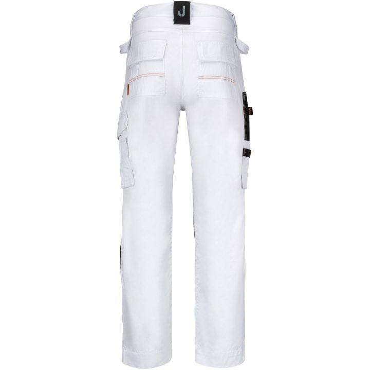Servicebyxa 2321 Vit Svart Jobman – bild 3
