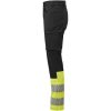 Servicebyxa 2328 Stretch Varsel Svart Gul Jobman – miniatyr 2