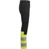 Servicebyxa 2328 Stretch Varsel Svart Gul Jobman – miniatyr 4