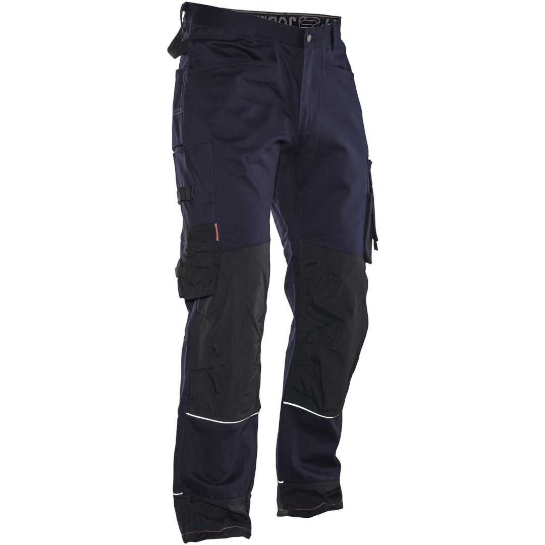 Servicebyxa bomull 2731 Technical Marin/Svart Jobman C146
