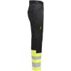 Servicebyxa Dam 2416 Varsel Stretch Svart gul Jobman – miniatyr 3