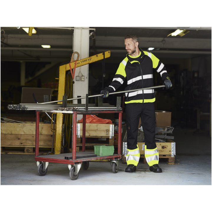 Servicebyxa Varsel 2314 Practical Marin/Gul Jobman C42 – bild 5