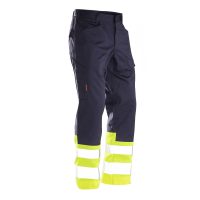 Servicebyxa Varsel 2314 Practical Marin/Gul Jobman
