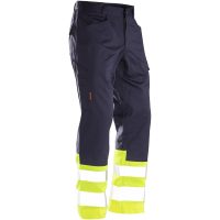 Servicebyxa Varsel 2314 Practical Marin/Gul Jobman