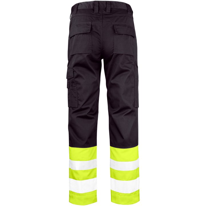 Servicebyxa Varsel 2314 Practical Svart/Gul Jobman – bild 3