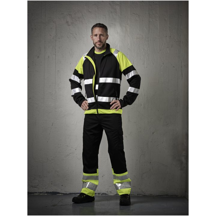 Servicebyxa Varsel 2314 Practical Svart/Gul Jobman – bild 9
